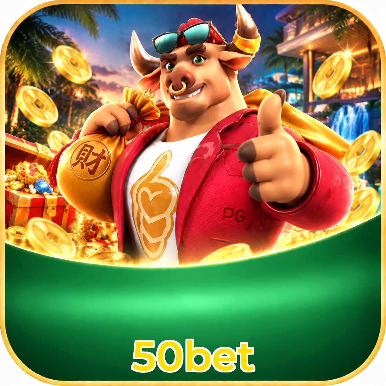 Catálogo de slots da 50bet com RTP médio de 96,52%